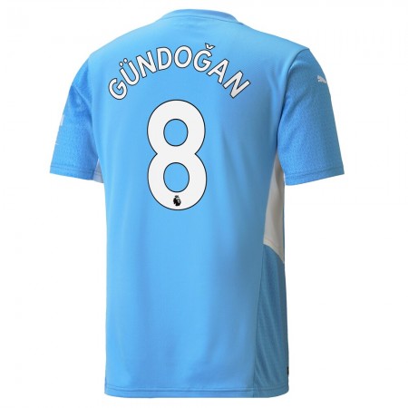 Manchester City Ilkay Gundogan 8 Thuis Shirt 2021-22